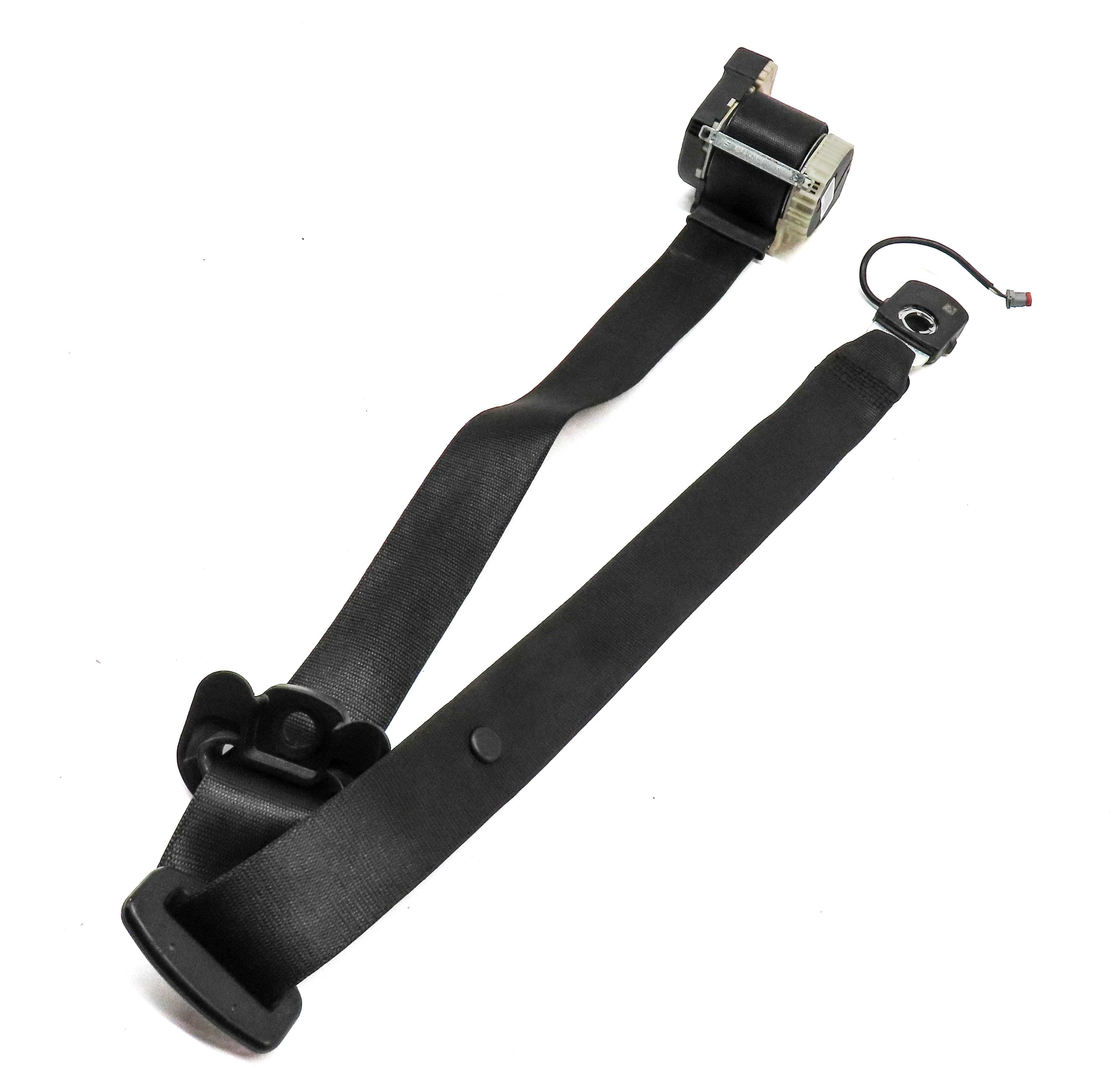 2010-2012 RANGE ROVER (L322) RIGHT FRONT PASSENGER SEATBELT RETRACTOR (Black) — exact item pictured